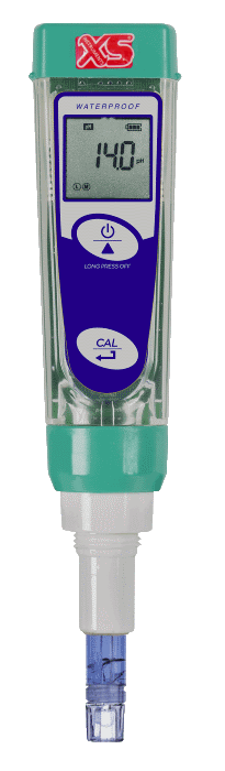 pHmetro portatile mod. XS Tester pH 1 - KIT a tenuta stagna IP67 dotato di dispaly, scatola, guida. Facile da usare e leggero. Per laboratori chimici, farmaceutici e medici.
