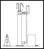 Pinza metallica (ricambio calcimetro De Astis)