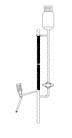 Microburette di Bang, ml 2:1/100, classe AS, rubinetto squadra