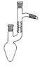 Claisen flask Vigreux type ml 100, sockets m/f 14/23