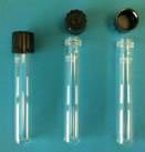Pyrex tubes, diam. 16x100,with SVL screw cap