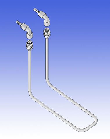 Cooling coil for mod M408-BM