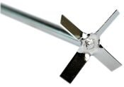 Accessori per agitatori meccanici - Asta di agitazione ad elica 40 cm