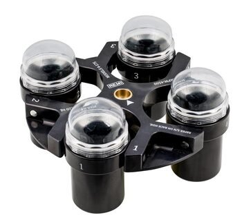 Kit con rotore oscillante S 4-175, 4 bicchieri B 175, 4 coperchi di Biosafe L 175 - Accessori per centrifughe