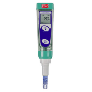 pHmetro portatile XS Tester pH 5 - KIT a tenuta stagna IP67 dotato di display, scatola, guida. Facile da usare e leggero. Per laboratori chimici, farmaceutici e medici.