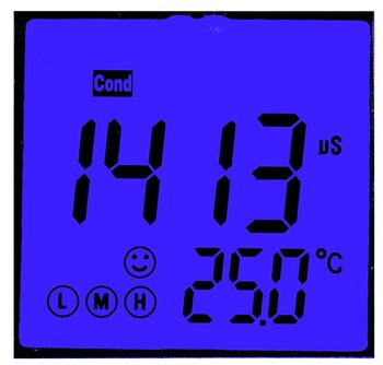 pHmetro portatile XS Tester pH 5 - KIT a tenuta stagna IP67 dotato di display, scatola, guida. Facile da usare e leggero. Per laboratori chimici, farmaceutici e medici.