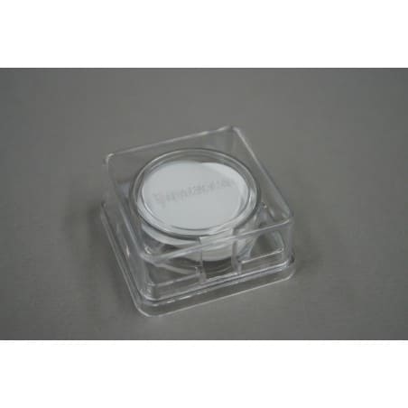 Membrana filtrante in polipropilene Ø 25 mm. Confezione da 100 pezzi. Per laboratori chimici, farmaceutici, medici e vitivinicoli