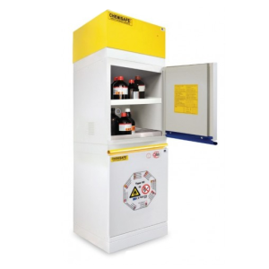 Armadio di sicurezza per prodotti infiammabili, chimici, acidi e basi - 2 porte - immagine 1